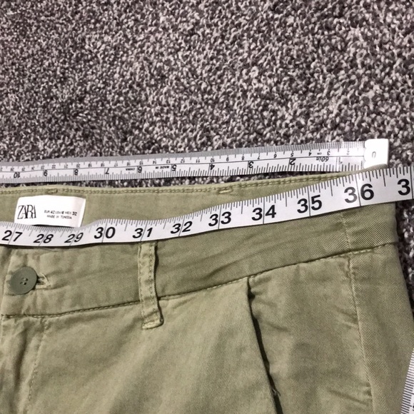 Zara Women’s Green Ankle Trousers - Picture 14 of 14
